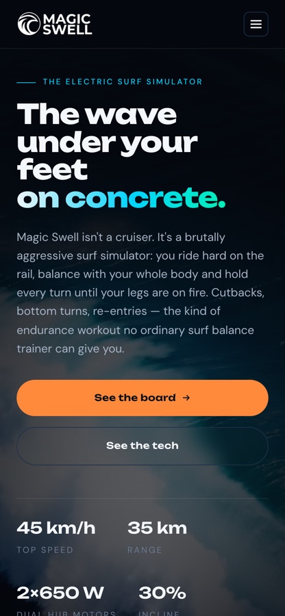 Magic Swell mobile