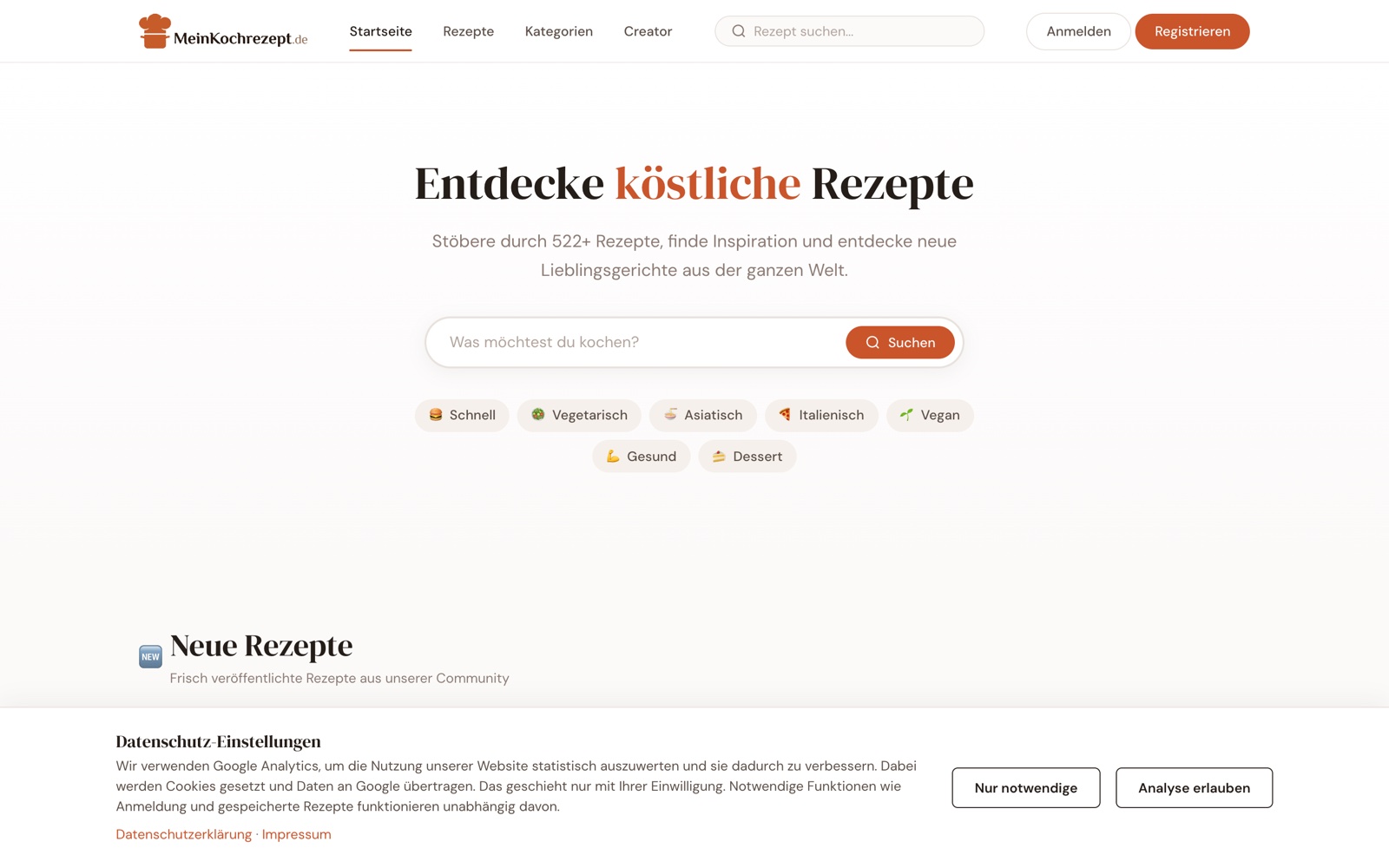Mein Kochrezept desktop
