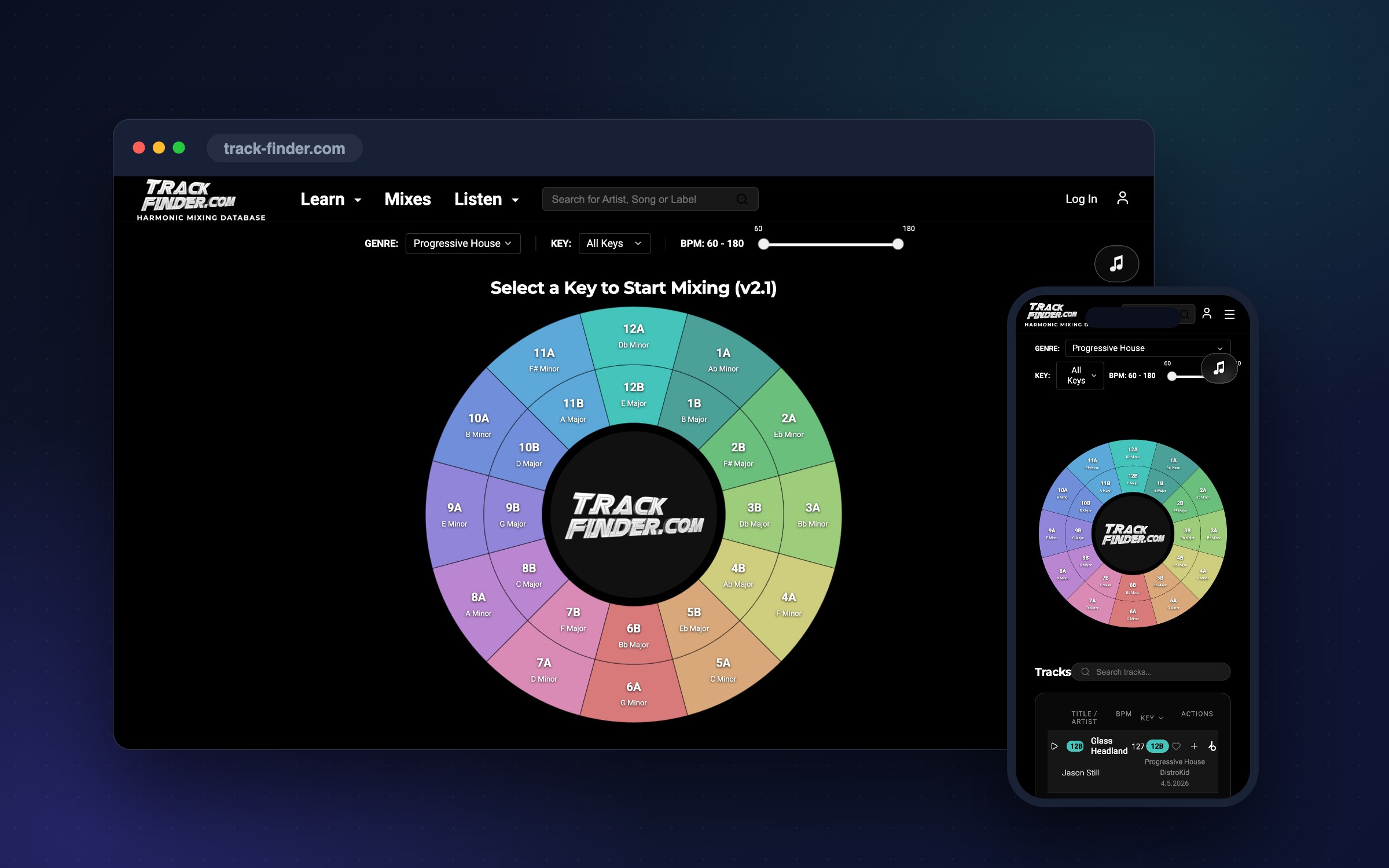 TrackFinder – Web-App · Musik
